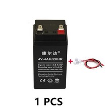 자동차배터리 점프 4V 4000mAh 가격 전자 저울 테이블 스케일 납산 배터리 비상 조명 장난감 자동차 충전, 01 1 pcs