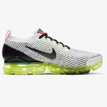 (해외상품) 나이키 100스퀘어 베이퍼맥스 플라이니트3 화이트 볼트 AJ6900-100 VaporMax Flyknit 3