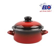 ELO 빨강법랑 일반형 20cm / 양수냄비 / 법랑, ELO 빨강법랑 일반형 20 LOW