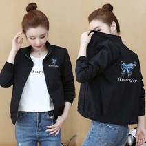 여성고어텍스자켓 야구점퍼 트렌치코트 숏스타일 얇은외투 남성 2021봄가을 뉴타입 코디가잘되는 타입학생 지퍼 올해 유행 재킷