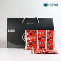 샘물웰빙 석류즙100ml 고흥석류로만든즙 석류+사과, 30팩, 2박스
