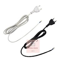 무접지_전원선_브래트코드_K2-3_파워코드_2M_DIY코드선 06FA, K2-3 DIY 코드선 화이트