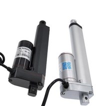 리니어 선형 액추에이터 전기 150mm 200mm 12V 24V 스트로크 모터 100200300500750800900110013001500N, 24V 1000N  10mm s+Black 150mm