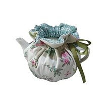 티코지 티팟 뜨개 차 주전자 커버 타올 케이스 창의성 아늑한 선물, 푸른 잎