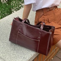 20대 여성 가벼운 숄더백 여대생 서류 가방 데일리 백