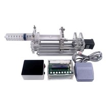 시린지펌프 실린지 주사기 펌프 주입기 스테핑 주입기, B4 전원 공급장치 풀세트(블랙 버전)페달제한