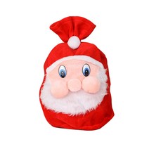 파티앤미다스 크리스마스 가방 산타 선물주머니, XPG-321, 산타얼굴 입체선물 주머니