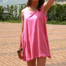 에이콜론 테리비치 원피스 여성 미니원피스 타올지 레이어드 비치웨어