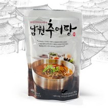 밥먹는사람들 국산 남원 추어탕 레토르트 파우치 밀키트 식품 간편식 400g, 400g 1팩