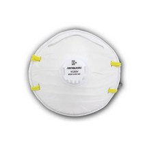 농약 살포 작업용 밸브형 2급 방진마스크 5개 가루 목공용 제련소 용접