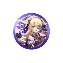 원신genshin포토카드 애니메이션 원신 임팩트 야에 미코 디 루크 원형 유리 카보숑 데모 플랫 백 제작 12mm 16mm 18mm 20mm 25mm 30mm 10 개, [06] 30mm, [06] 6