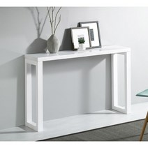 엔틱클래식 소나무원목 슬림 콘솔테이블(80cm 4컬러) 럭셔리 와이드 현관, 브라운