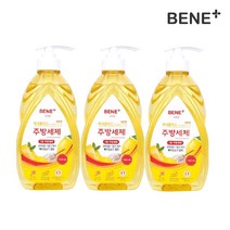 [빠른무료배송]베네플러스 주방세제 750ml x3개(베이킹소다)