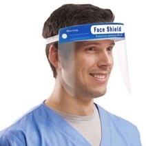 2021 페이스쉴드 투명마스크 [안면보호 페이스 얼굴 실드 가드 가림막 가리개 보호구 투명 병원 위생 플라스틱 마스크], 단품