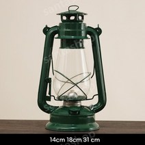 복고 휴대용 호롱불 호야등 남포등 빈티지 광산등 차박용 낚시, W