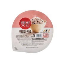 [우리집]햇반 매일잡곡밥 210G X 36 간편식 캠핑 집밥 간편조리 자취 필수품 CJ 1개2개3개4개5개6개7개8개9개10개11개12개13개14개15개16개17개18개19개20개, 6세트