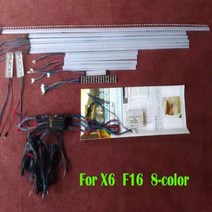 bmw코딩케이블 obd2케이블 진단 커넥터 BMW 5 시리즈 G30 X1 X3 X4 X5 X6 G01 F25 F26 F15 F16 E70 E71 자동차 내부 LED 스트립 분위기, X6 F16