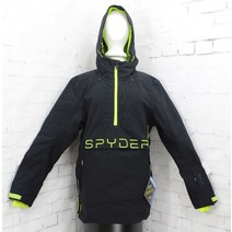 스파이더 스키복 스키자켓 Spyder Signal GTX Anorak Ski Jacket 남성 Large Black New