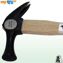 수사 장도리 빠루 망치 나무자루 BKKH-450M 단조 쇠 목수 일제