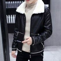 가바바 남성 겨울 숏무스탕 댄디함 멋스러움 뿜뿜 터틀넥 카라 포켓 데일리 양털무스탕 G41244