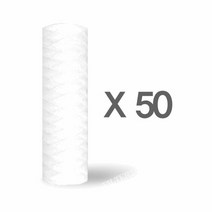 와운드필터 하우징용 침전필터 250mm 5미크론 [50개], 없음