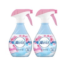 페브리즈 은은한향 섬유탈취제 본품, 370ml, 2개