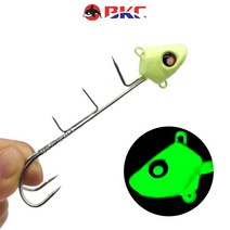 백경 갈치 텐야 바늘 더블훅 크러쉬 30g 40g 50g 생미끼 갈치낚시 채비 지그헤드