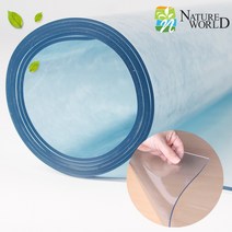 무독성 유리대용 투명매트 카페 식탁 테이블매트 책상 덮개 커버 보호필름, (폭30cm)1개5cm