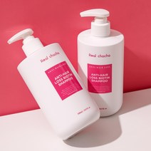 리얼차차 안티헤어로스 비오틴 탈모완화 샴푸 500ml 탈모예방 정수리냄새 해결
