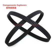 6mm gt2 폐쇄 루프 타이밍 벨트 고무 110 112 122 158 200 232 280 300 400 610 752 852 1220 1524mm 동기식 ​​3d 프린터 부품, 1220mm