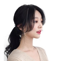 잇츠리빙샵 앞머리가발 여신머리 25cm 1개, 01_블랙