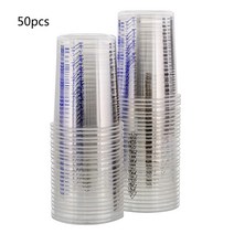 계측기 전기측정기 멀티미터일회용 플라스틱 혼합 컵 페인트 UV 수지 에폭시 20 Oz 600ml 측정 비율 2-1, 한개옵션0