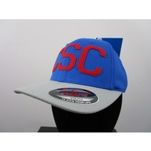 Youth Columbia Classic CSC Portland Ave 로고 플렉스핏 볼 캡 모자 - 슈퍼 블루