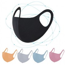 국내 생산 연예인 마스크 블랙 패턴 3D 패션 마스크3D 세탁 가능 대형