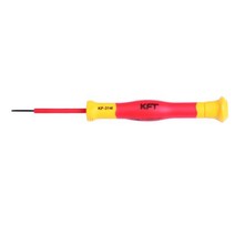절연공구 절연니퍼 드라이버 펜치 (절연정밀드라이버 KF-314I(-)3.0X50mm), 1개