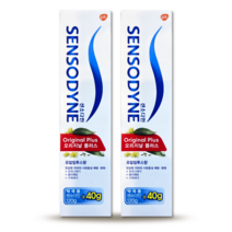 GSK 센소다인 오리지날 플러스 유칼립투스향 160g X 2개 시린지치약