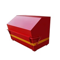 제설함 모래 박스 샌드 보관함 빌딩 관공서 안전 용품, 화재샌드박스/1입방미터