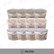 종가집 쌀국수 멸치 4개+얼큰 4개+해물 4개 세트, 12개