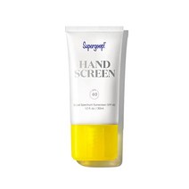 슈퍼 구프 핸드screen SPF 40 1fl oz 건조하고 갈라진 손을 위한 예방적 핸드 크림 빠른 흡수 깨끗한 성분 기름기 없는 포뮬러 바다 산자나무 항산화제 및 천연 오일 함