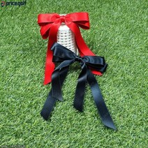 브랜드없음 골프리본 머리끈 립리본, 블랙