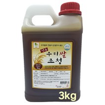 우리쌀 조청 3kg, 1개