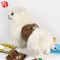 딩동이네 강아지매너벨트 수컷강아지 마킹방지, L, 코끼리