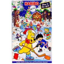 Haribo Advent Calendar 하리보 어드벤트 캘린더 크리스마스 선물 300g, 1개