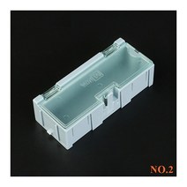 해외 SMD SMT IC 부품 컨테이너 보관 상자 케이스 Diy 전자 실용적인 보석 패치 상자 케이스 PROD3830000, NO2 pink_2Pcs, NO2 pink_2Pcs, 상세 설명 참조9