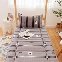 접이식 매트 소프트 학생기숙사 다다미 렌트룸 전용 바닥 슈퍼싱글침대패드, C02-1.2기숙사침대 크기