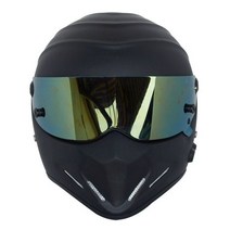 오토바이 헬멧 바이크 풀페이스 atv 4 moto casco men39s 심슨 스타일 스타 워즈 capacete dot 승인, xxl, 매트 블랙 골드