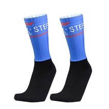 프로 자전거 팀 에어로 양말 이음매 없는 미끄럼 방지 로드 라이드 양말 야외 레이싱 사이클링, QUICK STEP
