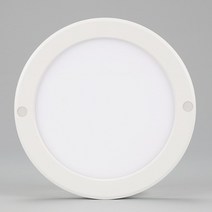 국산 슬림 LED 8인치 무타공 엣지 원형 직부등 주광색 전구색 주백색