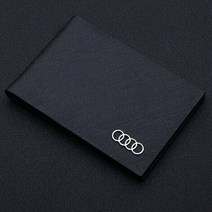 6색 아우디 핑크 카드 지갑 가죽 명함 운전면허 케이스