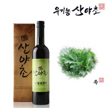 유기농산야초 쑥 발효원액 효소 진액 엑기스, 1병, 500ml